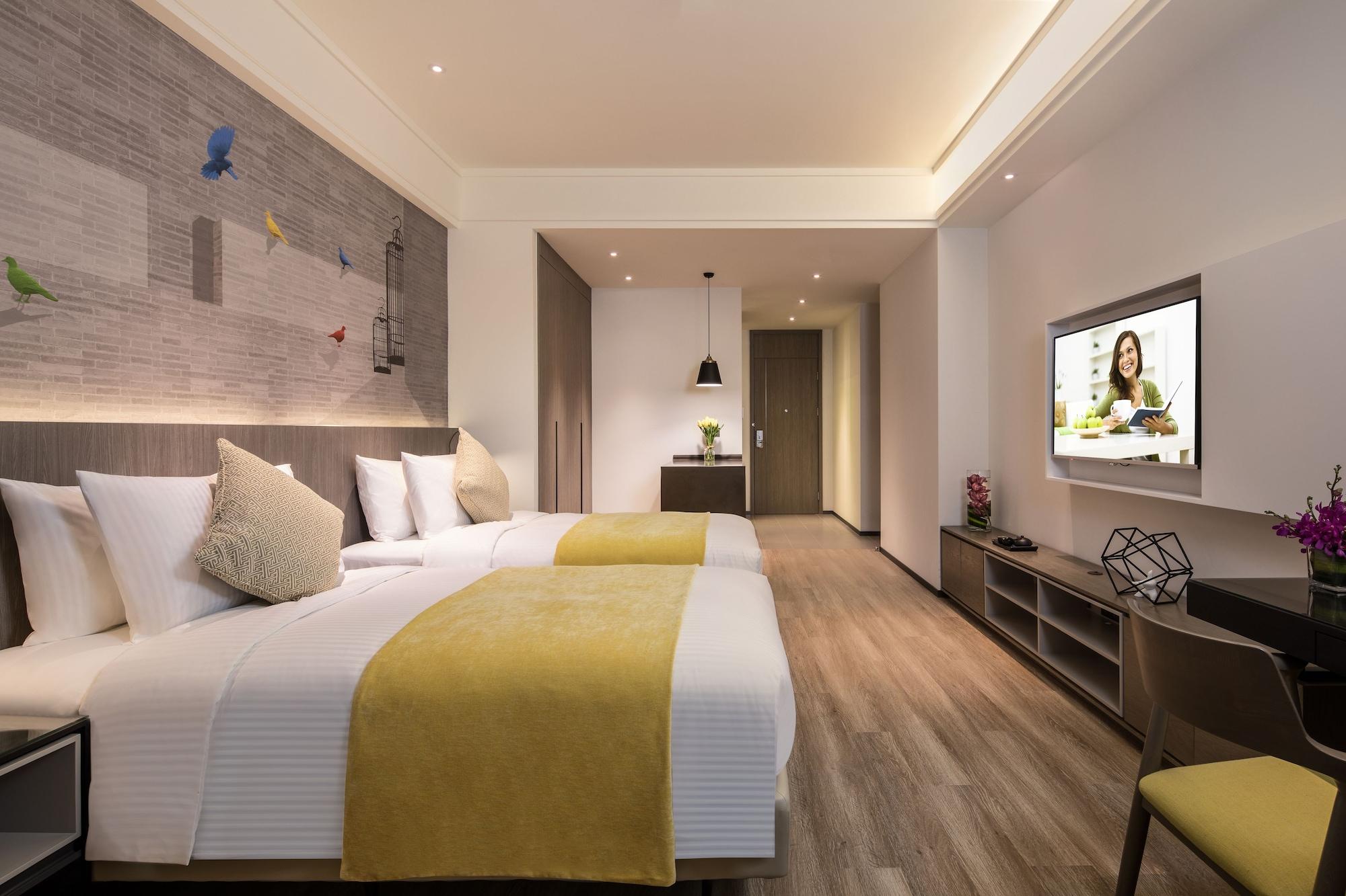 Citadines Gaoxin Xi'An Aparthotel Сиан Екстериор снимка