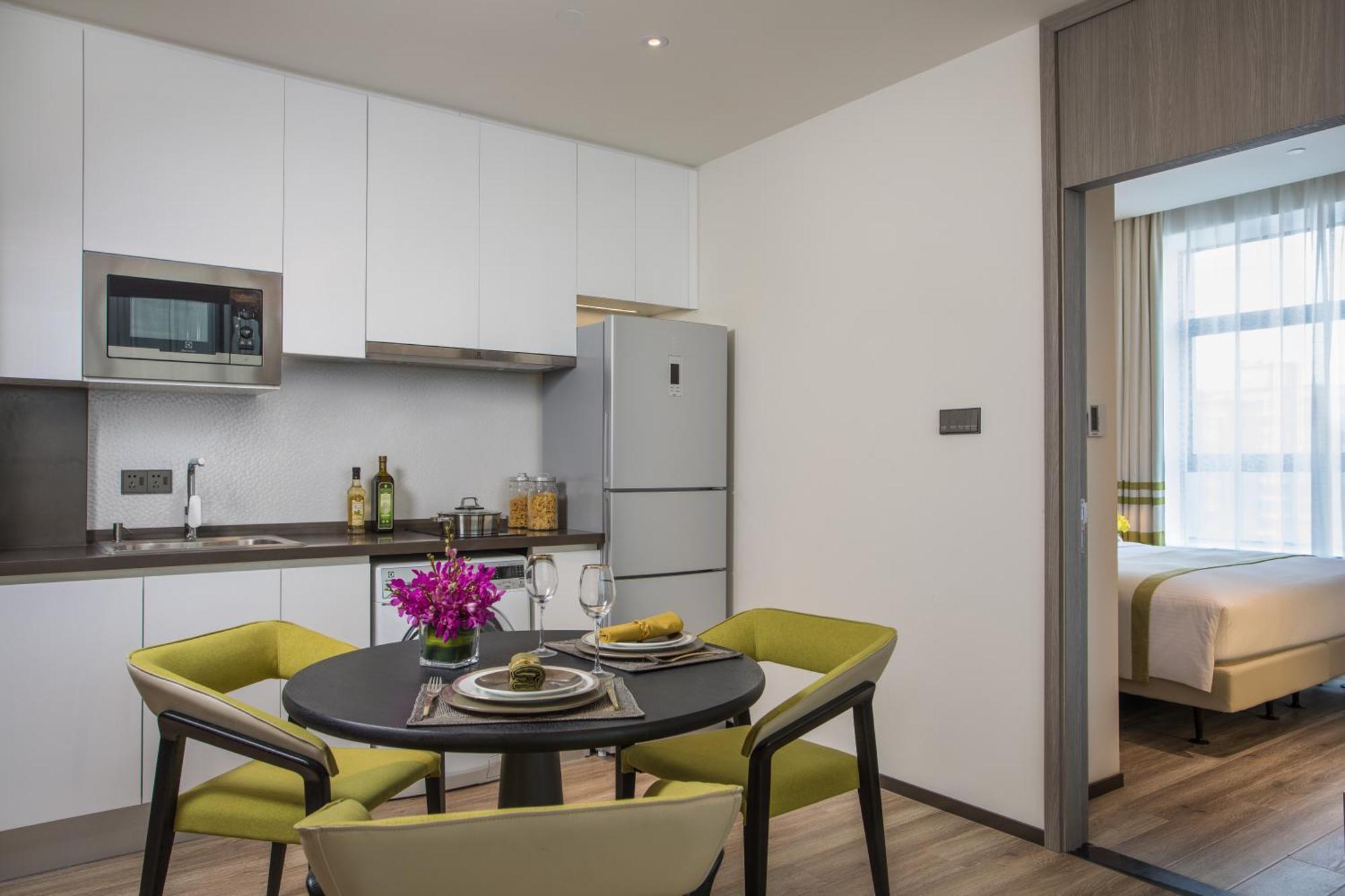 Citadines Gaoxin Xi'An Aparthotel Сиан Екстериор снимка