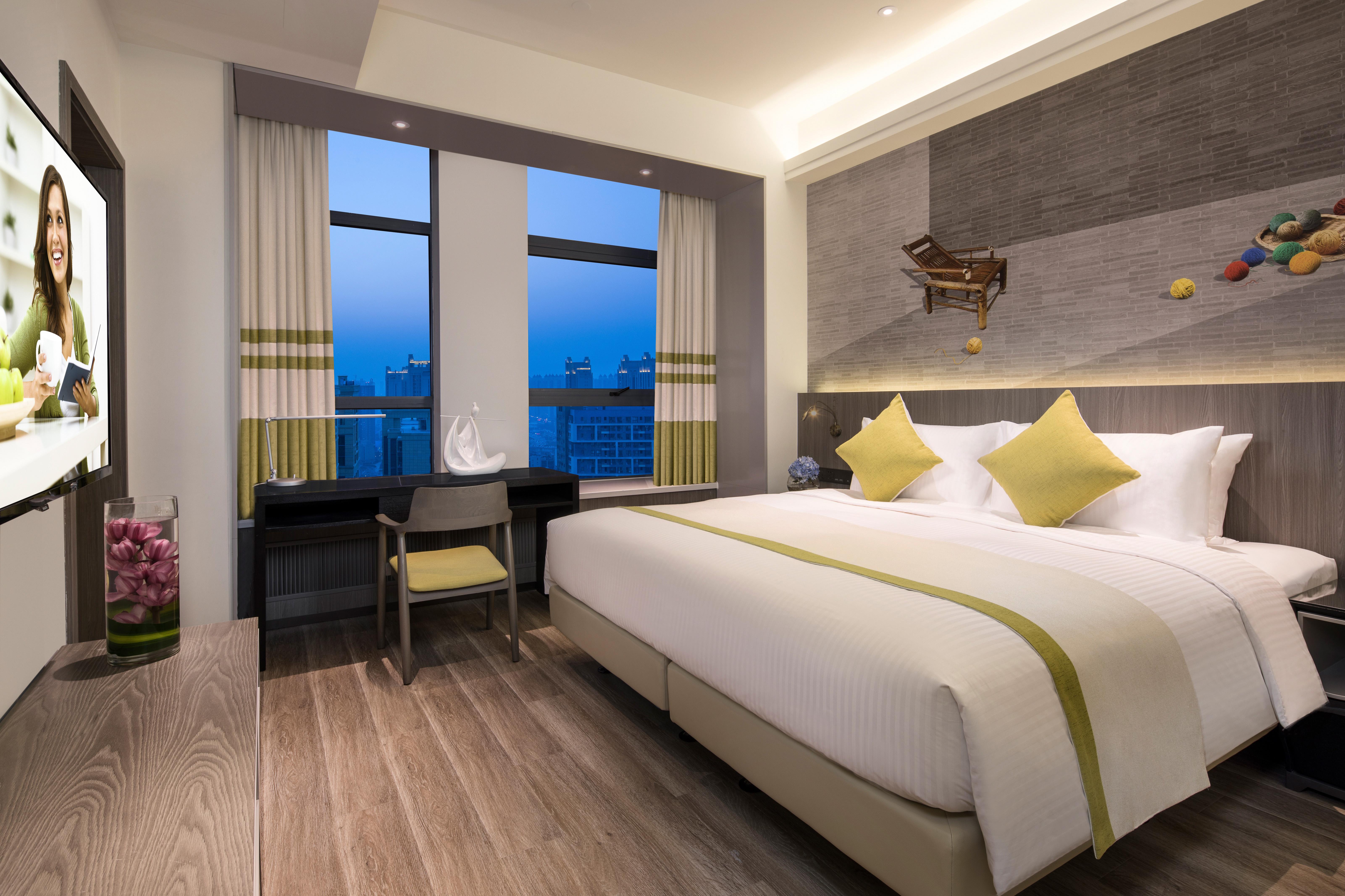 Citadines Gaoxin Xi'An Aparthotel Сиан Екстериор снимка