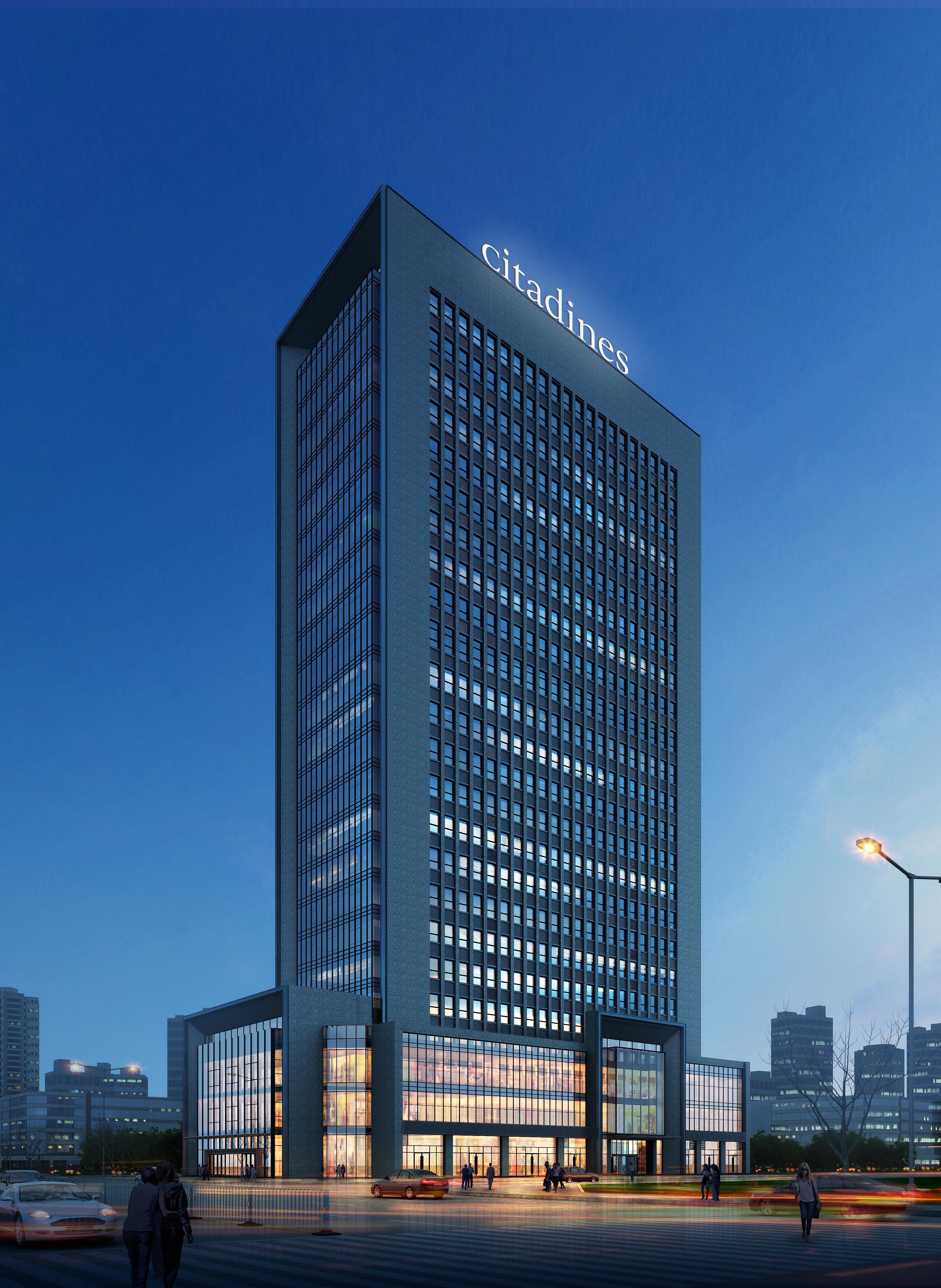 Citadines Gaoxin Xi'An Aparthotel Сиан Екстериор снимка